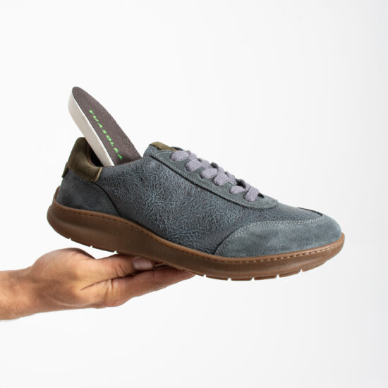 Sneakers barefoot bărbătești din piele naturală Sneakers pentru bărbați 19 Sneakers barefoot bărbătești din piele naturală - detaliu