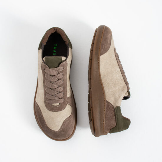 Sneakers barefoot bărbătești din piele naturală Sneakers pentru bărbați 16 Sneakers barefoot bărbătești din piele naturală - vedere laterală