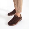 Sneakers barefoot bărbătești din piele naturală Sneakers pentru bărbați 6 Sneakers barefoot bărbătești din piele naturală - TSL Barefoot Atlas Brown