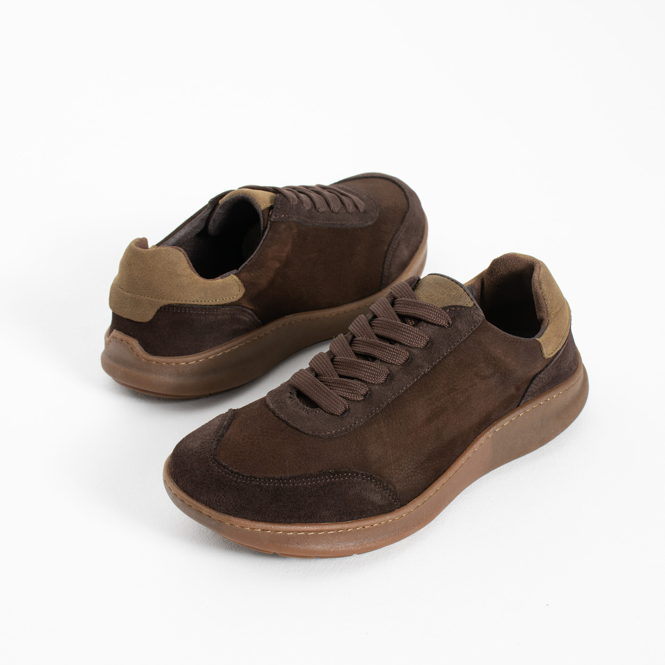 Sneakers barefoot bărbătești din piele naturală Sneakers pentru bărbați 7 Sneakers barefoot bărbătești din piele naturală - vedere de sus